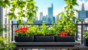 Stadstuinieren in 2026: drie compacte gewassen die ook op een balkon van 3 m² groeien