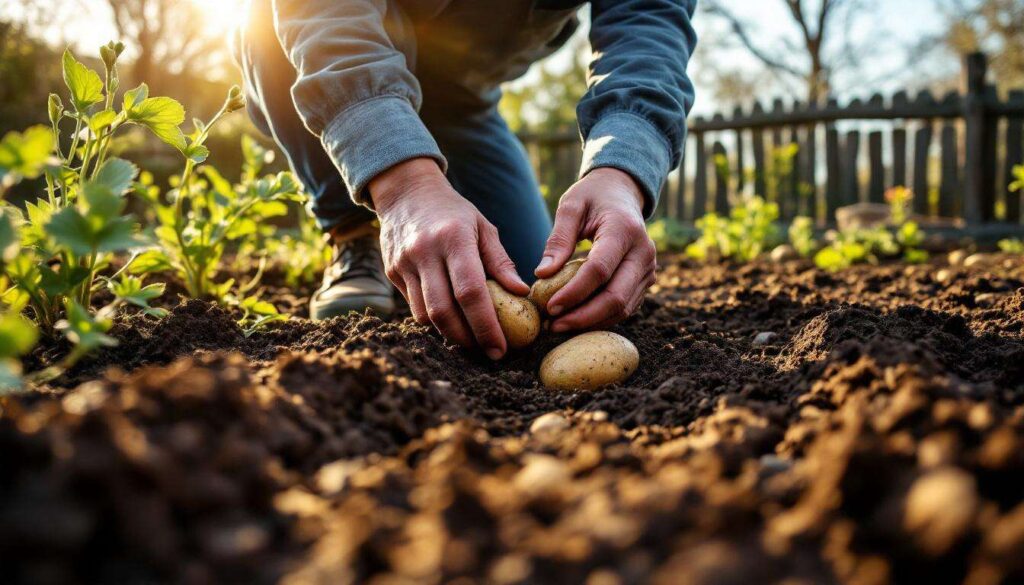 Aardappelen poten in maart: de methode waarmee volkstuinders stevigere knollen kweken