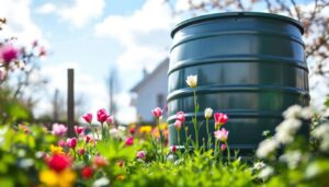 Regenwater opvangen voor de tuin: waarom maart het beste moment is om een ton te plaatsen